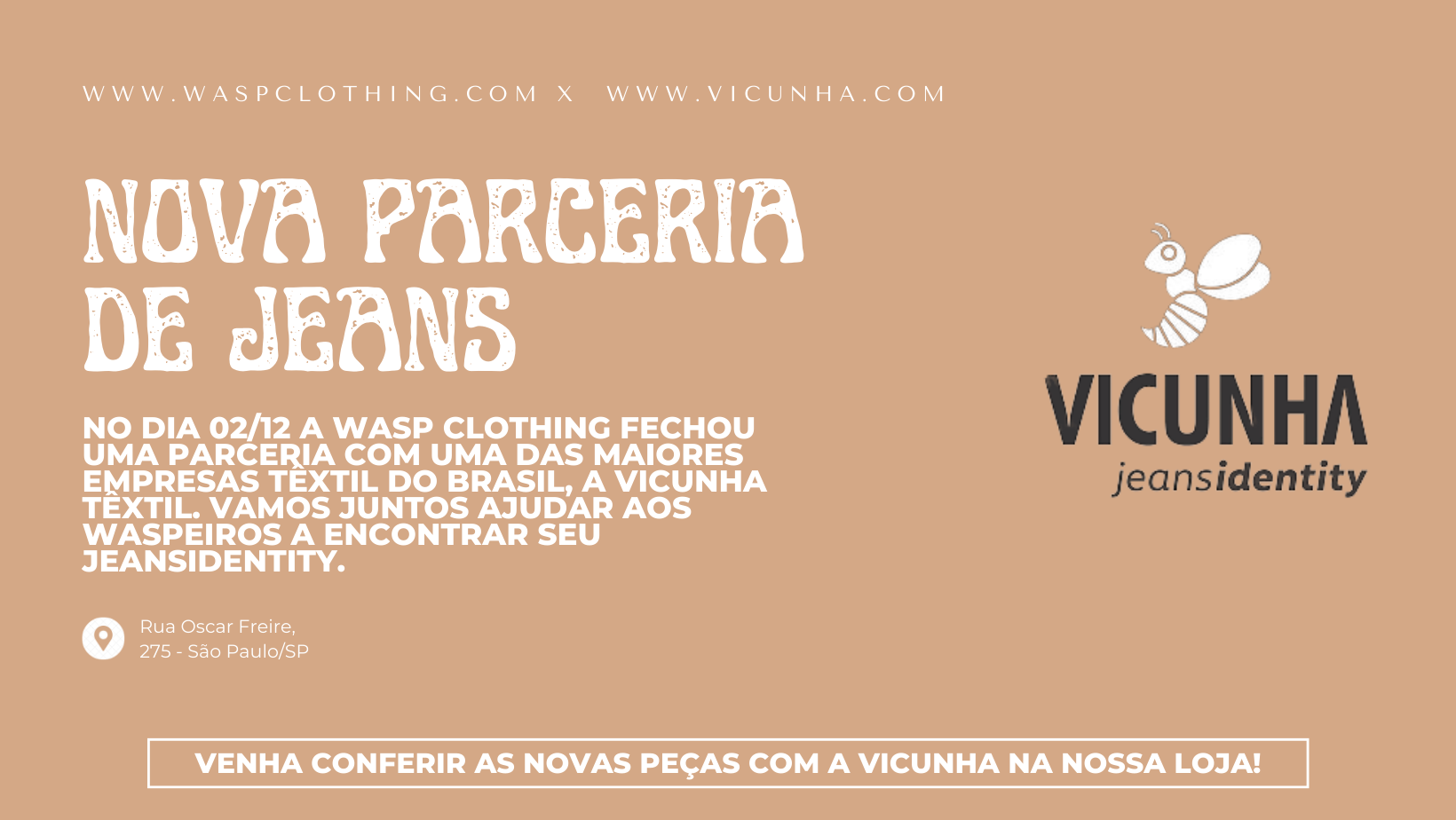 Nova Parceria WASP